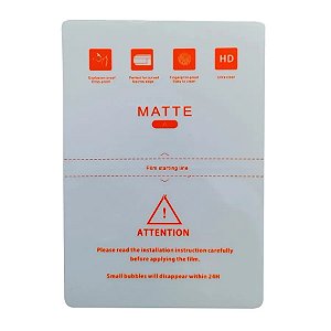 Película Matte Fosca para Máquinas de Corte TPU