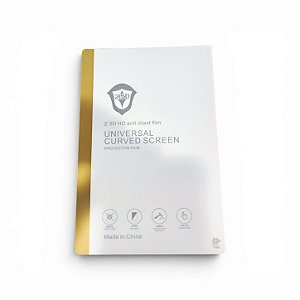 3A - 100 Películas Transparente Hidrogel TPU Soft para Máquinas de Corte