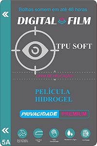 5A - Película PREMIUM PRIVACIDADE Hidrogel TPU Soft para Máquinas de Corte
