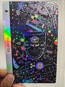 Película Skin Holográfica 3D traseira FD-PP118