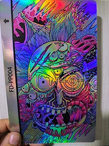 Película Skin Holográfica 3D traseira FD-PP004