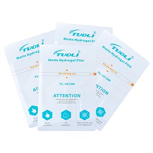 50 Películas Tuoli Matte Fosca Hidrogel TPU Soft para Máquinas de Corte