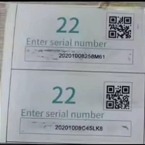 44 Créditos CUT para máquinas de películas