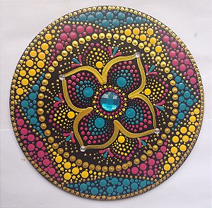 Mandala Paz e Alegria 20cm