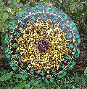 Mandala Girassol 40 cm