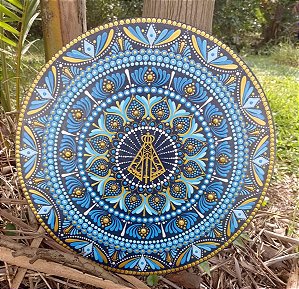 Mandala Nossa Senhora 40 cm