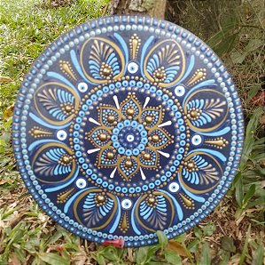 Mandala Olho Grego 30 cm