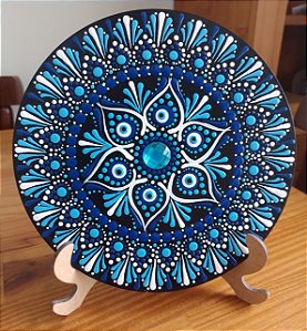 Mandala Olho Grego 20 cm