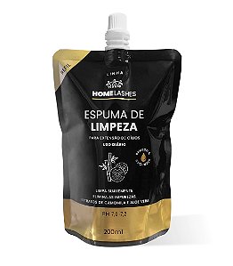 REFIL Espuma de limpeza pra Extensão de Cílios 200ml