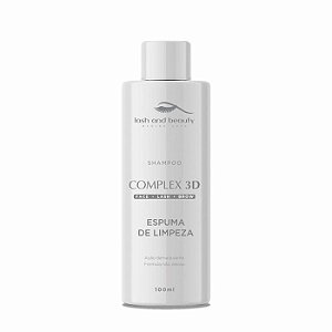 ESPUMA DE LIMPEZA (SHAMPOO) COMPLEX 3D LASH AND BEAUTY Ref. 7070