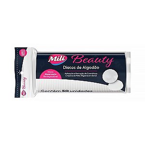 Algodão Mili Beaut Disco C/50 uni