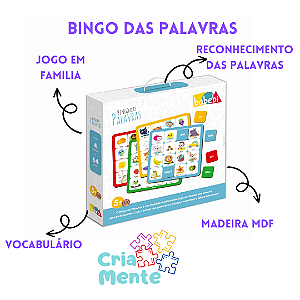 Jogo De Tabuleiro - Bingo MULTIKIDS