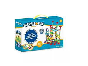 Brinquedo Blocos de Montar Infantil Track Maze 152 Peças