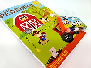 Kit colorir - Revista G e giz de cera