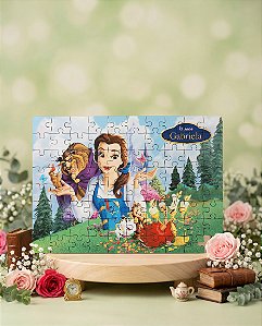 Quebra-cabeça 40x28cm MDF com saquinho