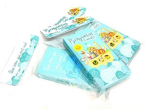 Mini lápis de cor com caixinha personalizada para brinde ou lembrancinha