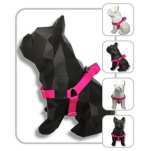 Peitoral para cachorro - Modelo Pink