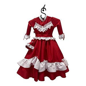VESTIDO DE PRENDA INFANTIL TAM 02
