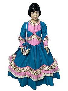 VESTIDO DE PRENDA INFANTIL TAM 04