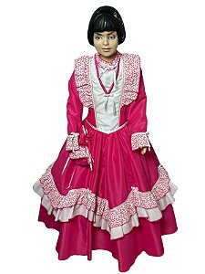 VESTIDO DE PRENDA INFANTIL TAM 08