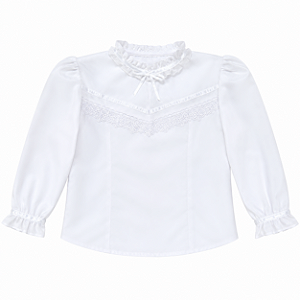 Blusa Infantil Bordada Manga Longa Tamanho 1