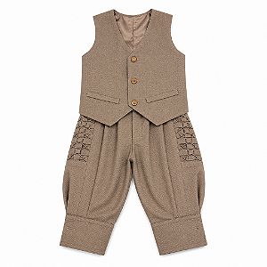 Conjunto Colete e Bombacha Infantil TAM 8