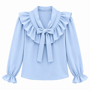 Blusa Infantil Bordada Tamanho 10