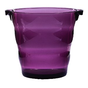 Balde De Gelo Champanheira Em Acrílico Lilas 10 L KY279
