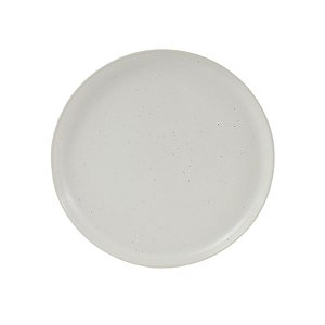 Prato Raso De Cerâmica Branco 28,5 Cm D0988