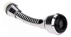 Extensor E Arejador Para Torneira Inox 15 Cm