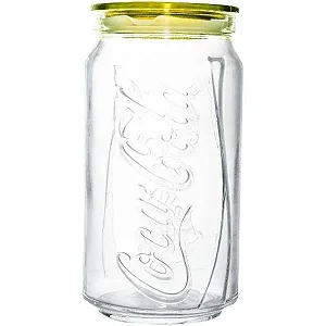 Pote De Vidro 1000 Ml Sku Amarelo R. 1046783