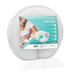 Almofada para Amamentação My Baby Copespuma Theva Branco