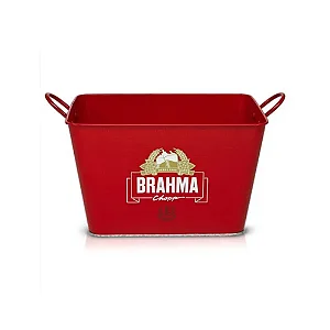 Balde em Alumínio para Gelo Retangular Brahma