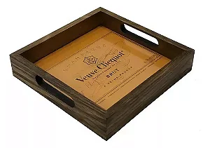 Bandeja Veuve Clicquot 19X19cm Ref.1919-03