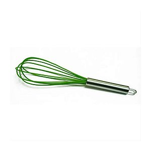 Batedor em Silicone Verde 25,5 Cm