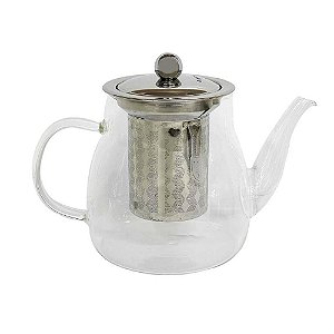 Bule Para Chá Em Vidro Borossilicato 600 Ml