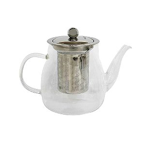 Bule Para Chá Em Vidro Borossilicato 400 Ml