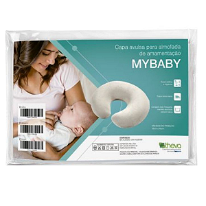 Capa Para Almofada De Amamentação My Baby Copespuma Branca