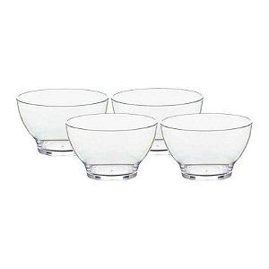 Jogo De 4 Saladeiras Global 500 Ml Ksg-Tr