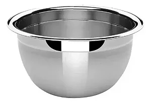 Tigela Mixing Bowl Inox Escovado 28 Cm Tigela Mixing Bowl Inox 28cm - Inox