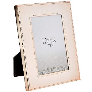 Porta Retrato de Aço Denver Rose Gold 10x15 Cm R.4342 Lyor