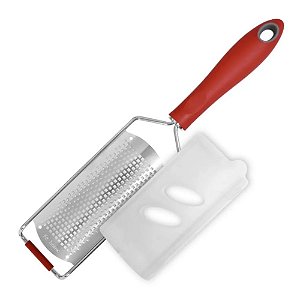 Ralador Fino Inox R. 6651 Vermelha