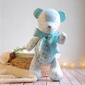 Urso Peti Petá - Coleção Tiffany - Chevron