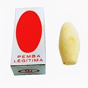 Pemba Amarela na Caixa Giz Para Riscar Pontos Ritual Umbanda Candomblé