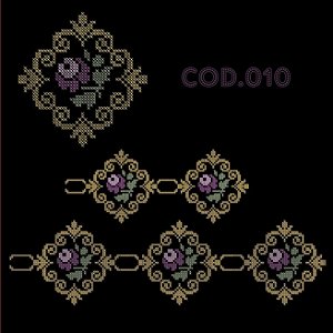 PONTO CRUZ PARA BORDADEIRA - RF010