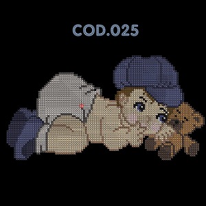 PONTO CRUZ PARA BORDADEIRA - RF024