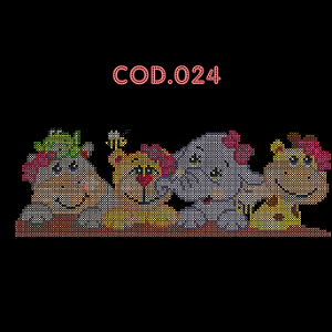 PONTO CRUZ PARA BORDADEIRA - RF025