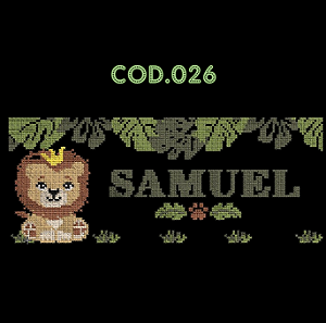 PONTO CRUZ PARA BORDADEIRA - RF026