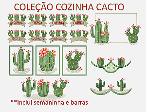 COLEÇÃO COZINHA CACTO