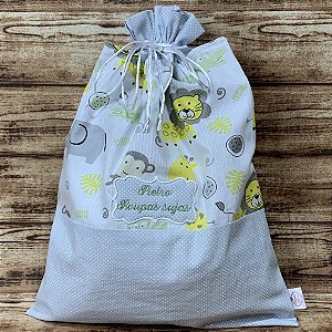 Saquinho personalizado e impermeável para Roupas Limpas/Usadas.